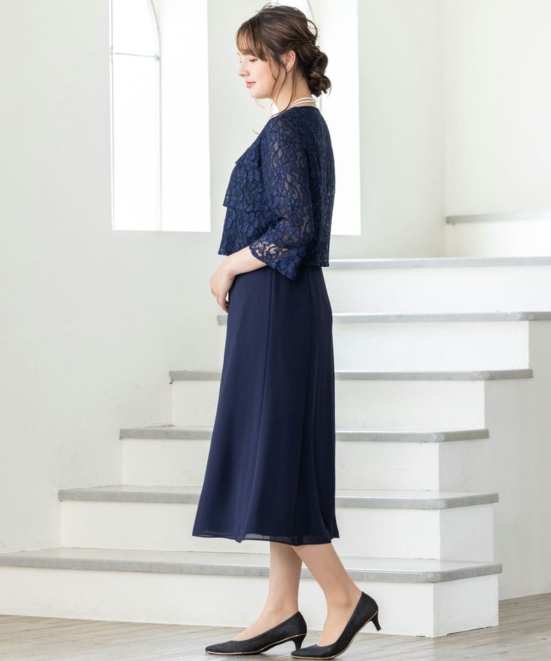 結婚式で人気 ネイビードレス に合うコーデ術＆最旬ドレス - IKINAイキナ