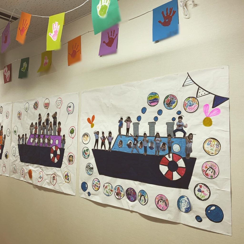 工作旗 小 10枚セット 運動会用品・学校行事・体育祭・手作りグッズ・手作りキット