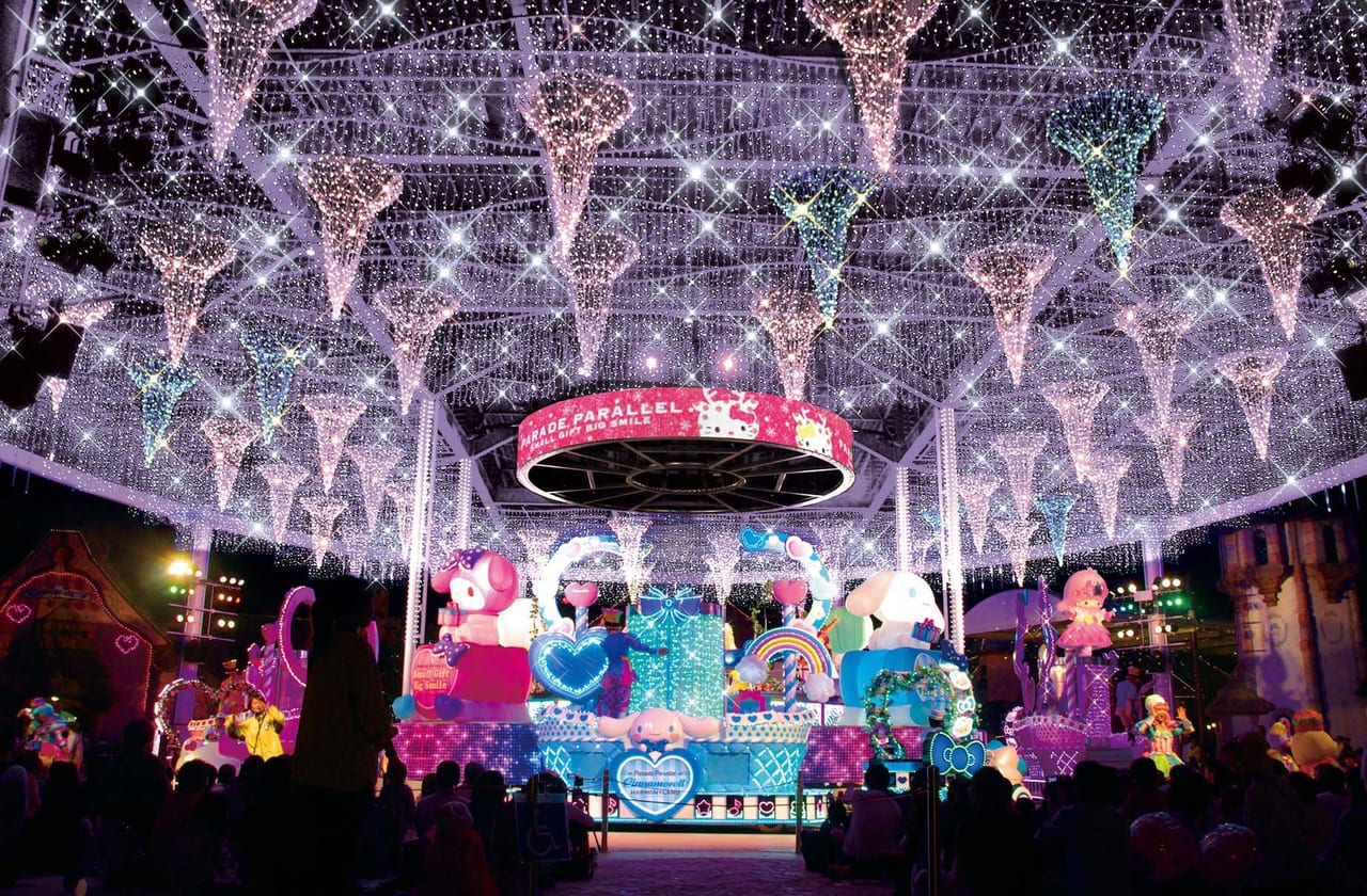 サンリオピューロランドのクリスマスイベント「Puroland Christmas」！参加型新作イルミネーションショーも - OZmall