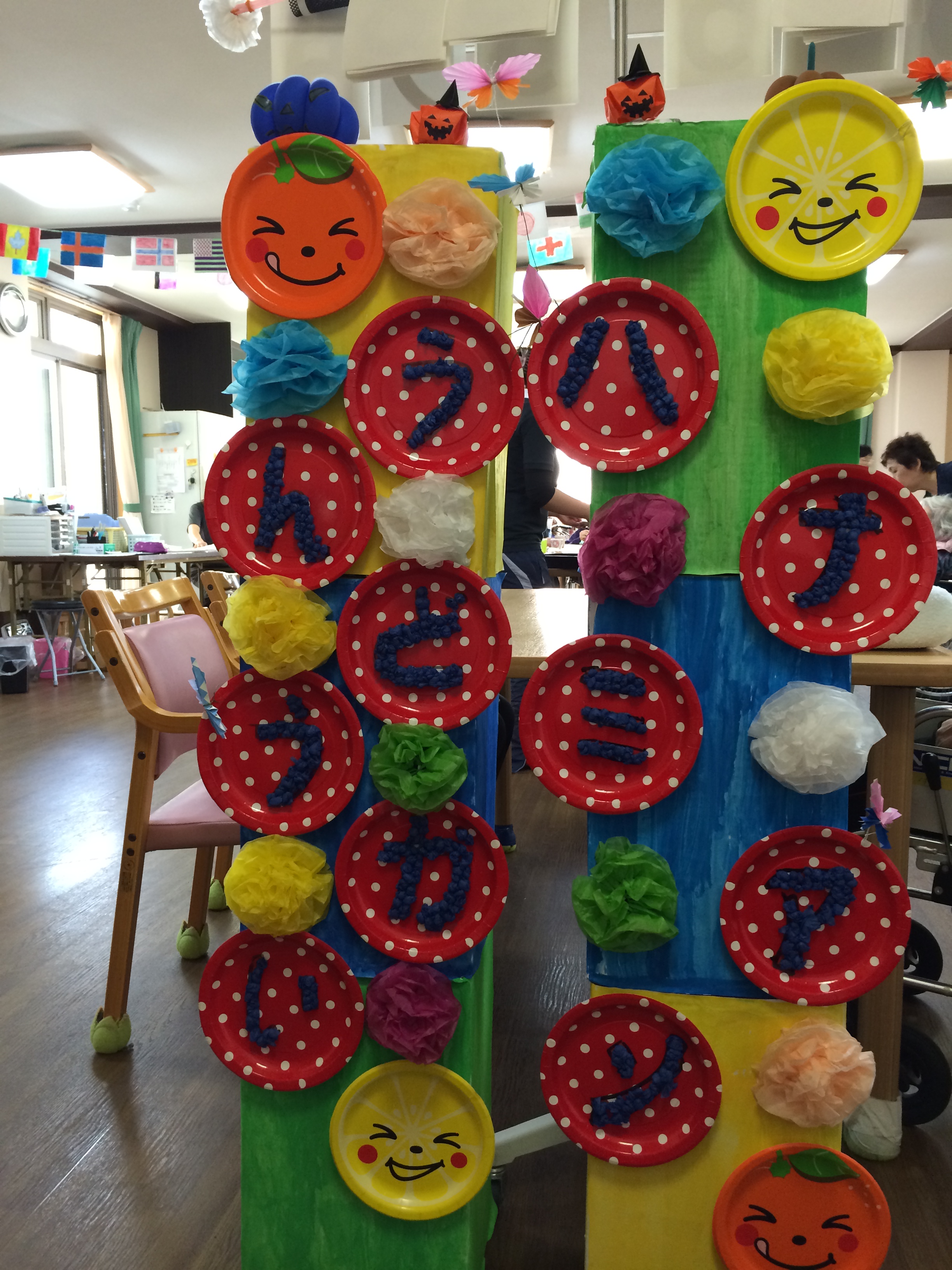 NSG夏フェス大学園祭保育入場門作り方②