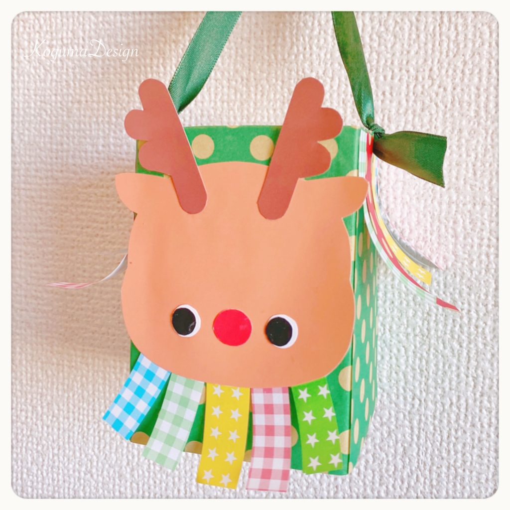 製作week「足形トナカイ」みんなの子育てひろば八尾南