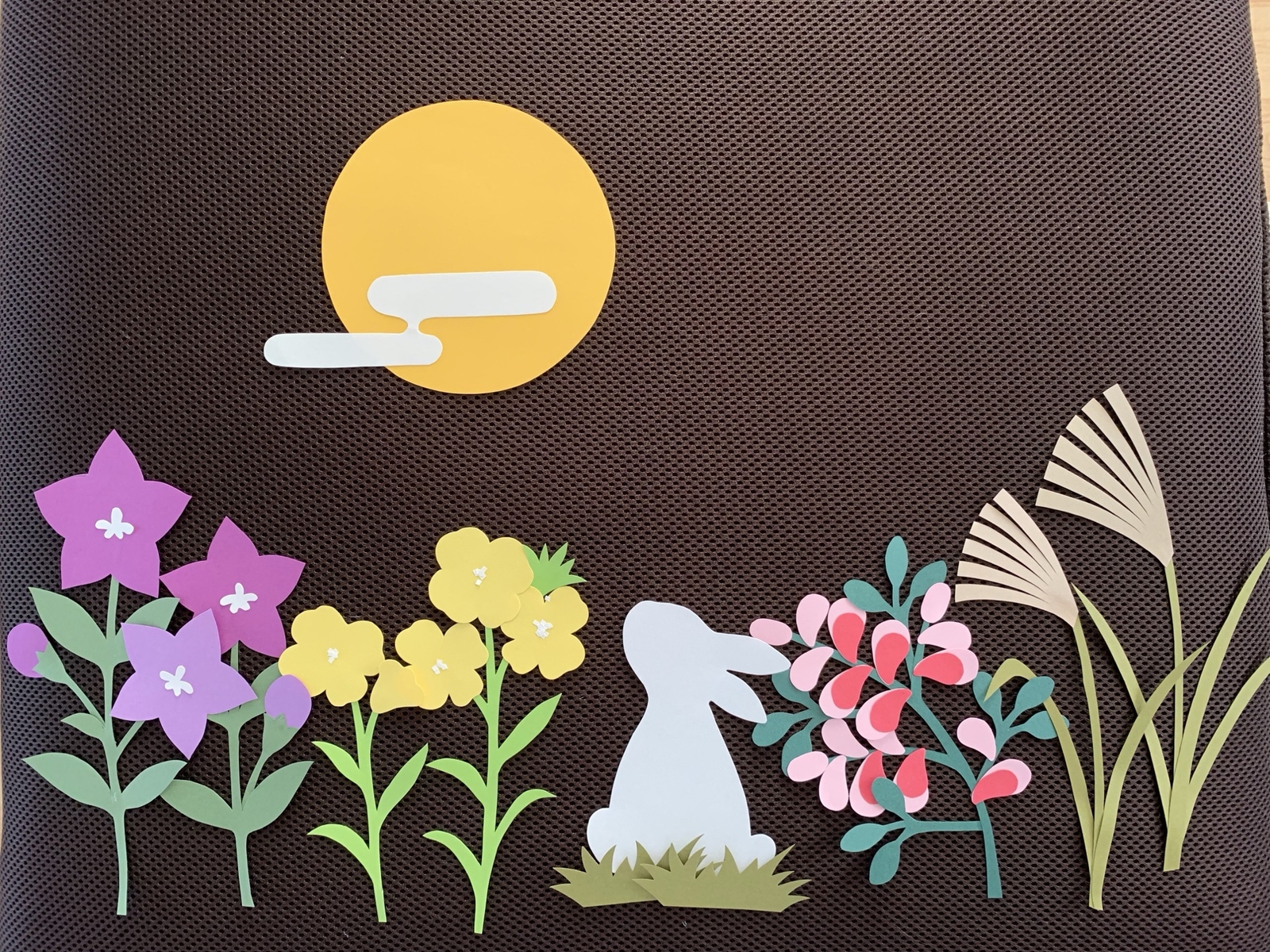 楽天市場1個までポスト投函可 ミニ タペストリー お月見 飾り 和紙 十五夜 ウサギ 壁飾り かわいい 和風 インテリア 玄関 装飾 白兎 月見すすき オフィス ギフト 贈り物季題掛け軸 お月見うさぎ : 和紙の店 めでたや 楽天市場店