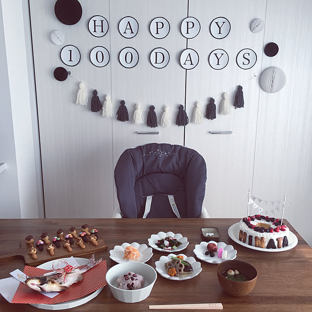 セリア お食い初めの食器を100均で代用！鯛やお料理はネット＆クックパッドを活用！ - tete