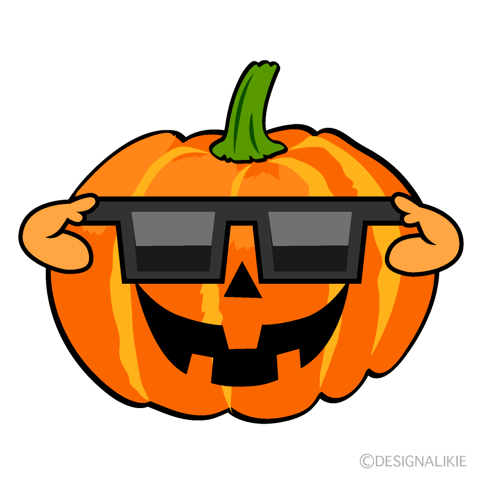 ハロウィン かぼちゃ 魔女 お化け コウモリ の無料イラストフリー素材