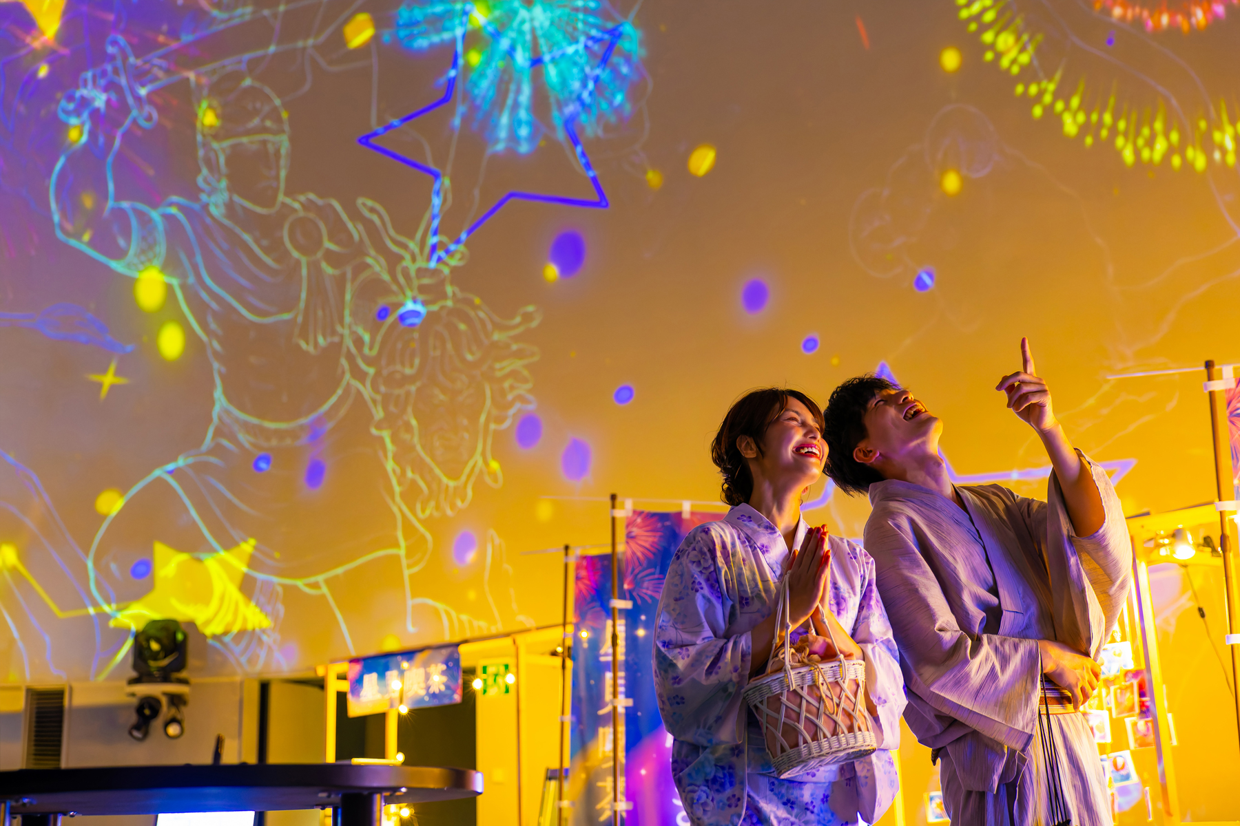 星空の下で見て・食べて・遊んで 涼しい！『星空夏祭り』 7月26日 金 より開催決定！コニカミノルタプラネタリウム株式会社