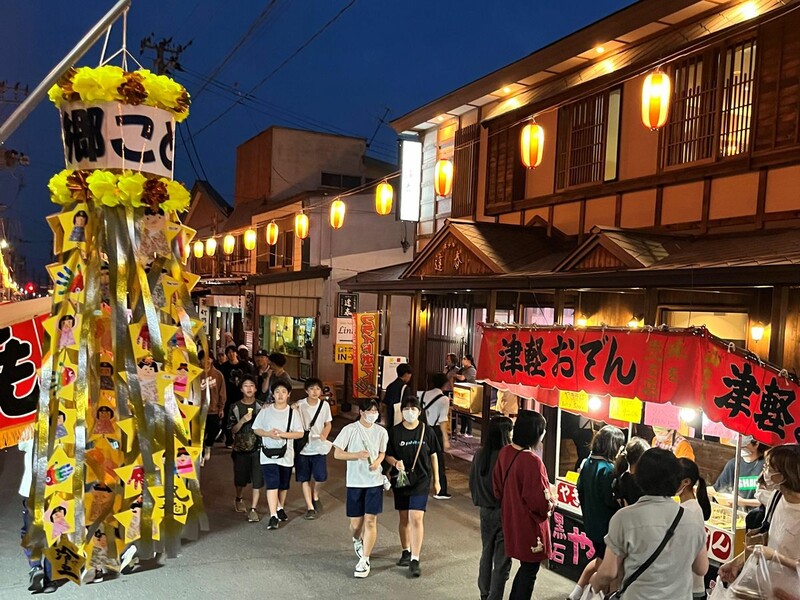 黒石こみせまつり 芸能や出店に笑顔なびたび北東北