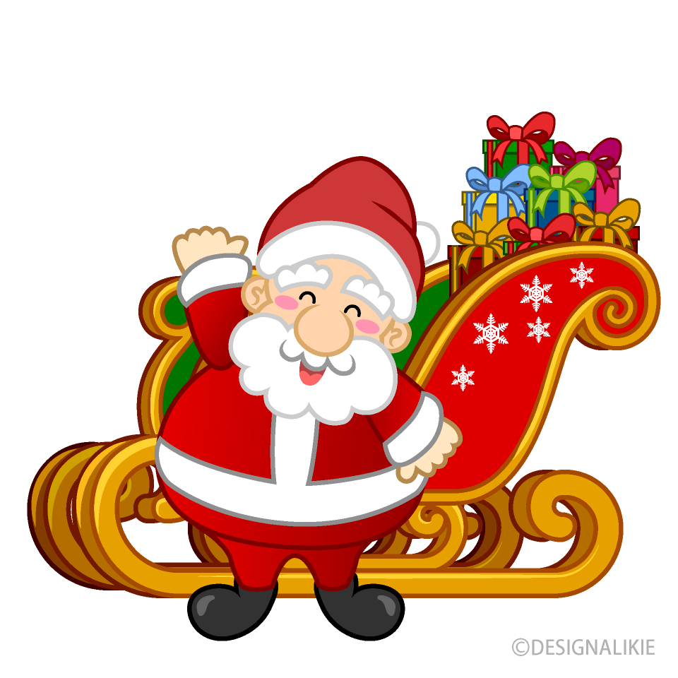 クリスマスサンタイラスト キャラのみ10456000178 の写真・イラスト素材アマナイメージズ