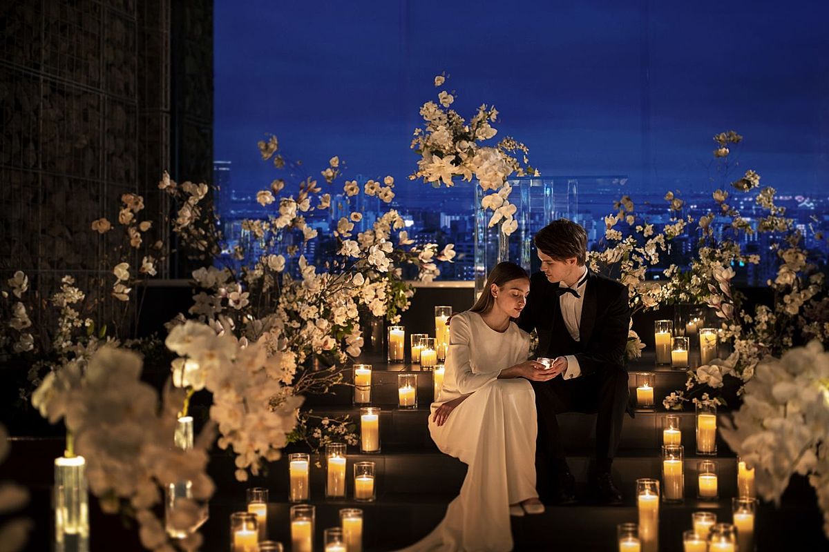 結婚式会場装花flower style Lazuli フラワースタイルラズリ