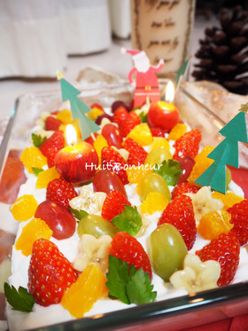 子どもと楽しむクリスマスケーキデコレーション輝くママハッピー・ノート.com