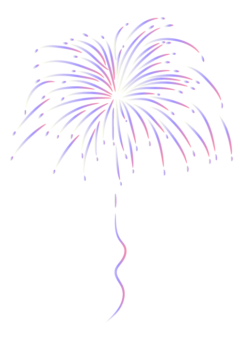 水彩で描いた花火のイラスト イラスト素材6761716- フォトライブラリ