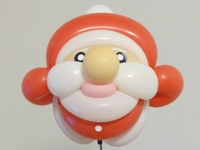 バルーンの手作りクリスマスリースを自宅に飾り付け夢くらふと協会