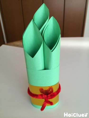 子どもと一緒に楽しく作りましょ♪お正月リースの工作