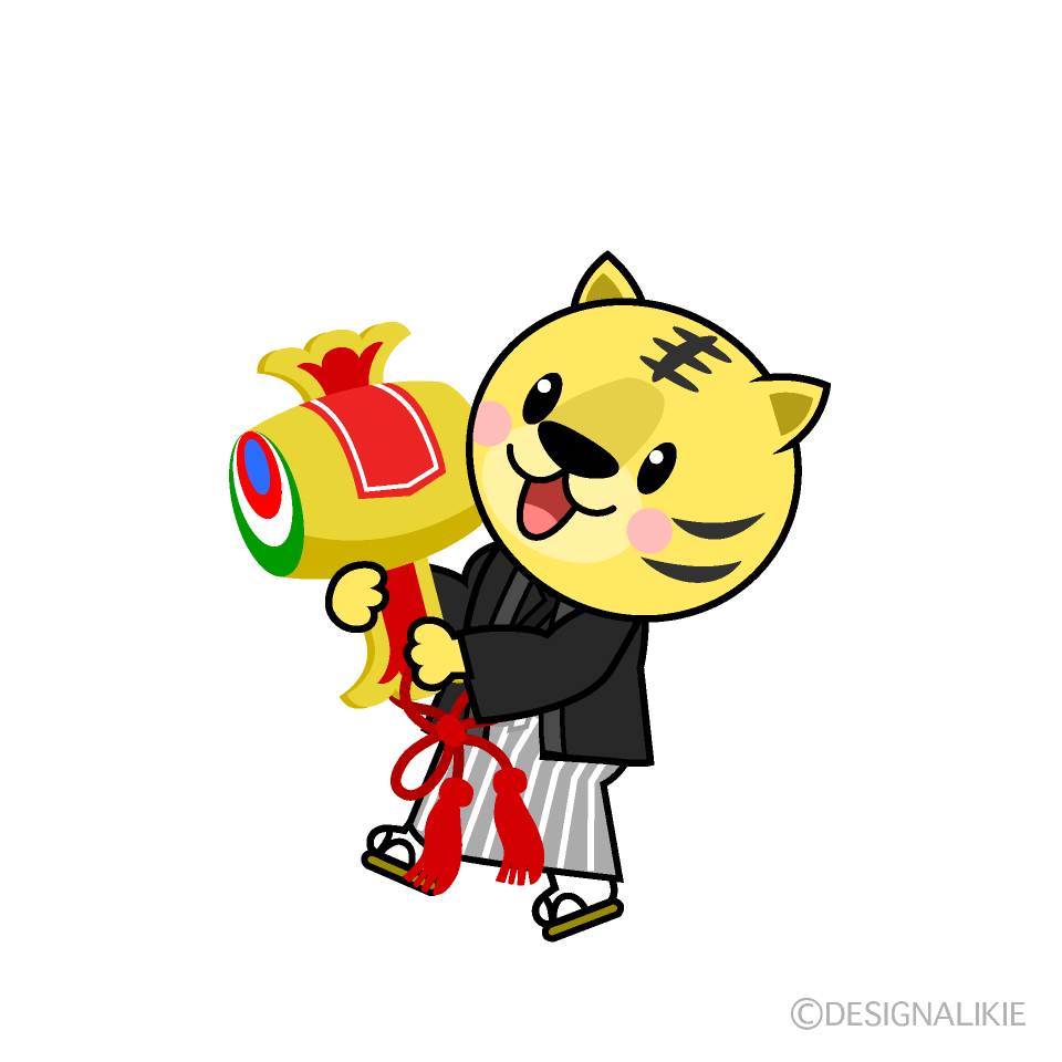 打ち出の小槌 ：イラスト無料