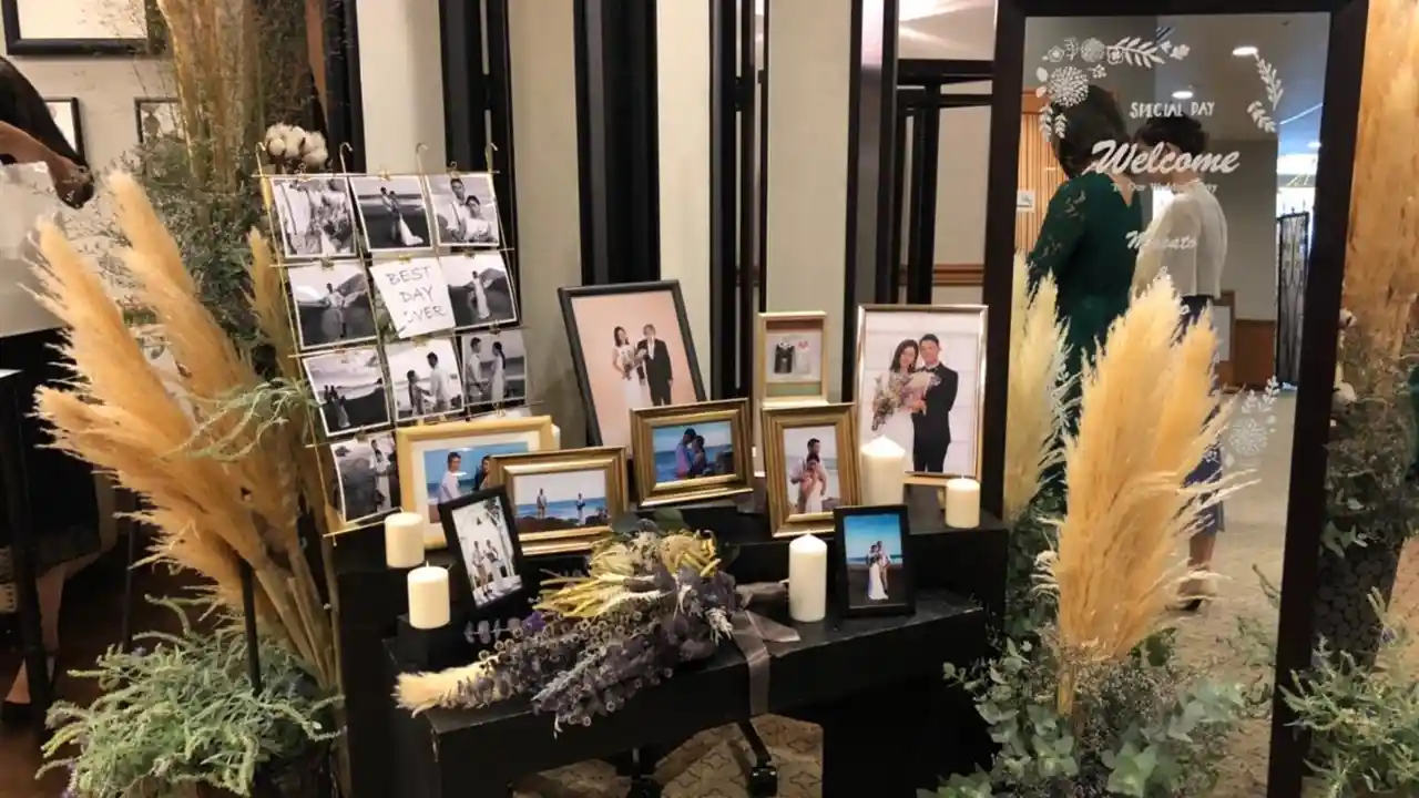 受注 No.1038 ウェルカムスペース 結婚式 まとめ売り 和婚 秋婚 ウェルカムボード Flower crown 通販16721777Creema クリーマ