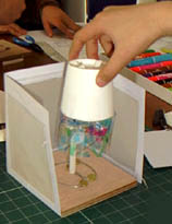 盆提灯 盆ちょうちん 小型 木製 絹張 回転 提灯 1対販売宝林MO3 9号ワイン色 お盆提灯 お盆飾り 旧盆 回転灯 灯籠 提灯飾り 盆灯籠霊前灯 提灯 初盆 お盆 新盆 回転提灯 仏壇用品 灯篭 仏具 新盆飾り 初盆飾り お盆供養 回り灯籠