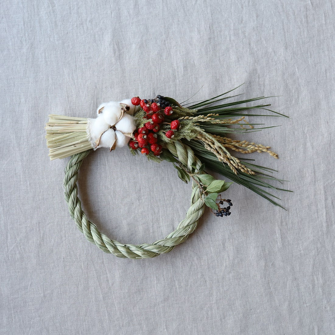 子どもと一緒に楽しく作りましょ♪お正月リースの工作