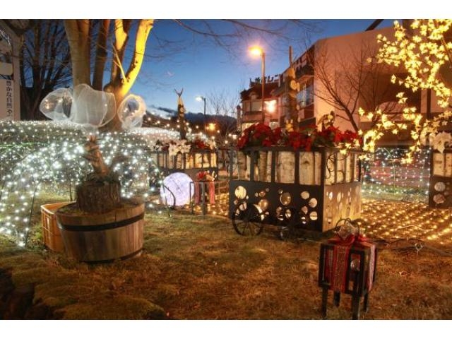 クリスマスにオススメ！✨ 軽井沢高原教会の星降る森のクリスマスが綺麗すぎる！🎄🎅Trip.com 軽井沢