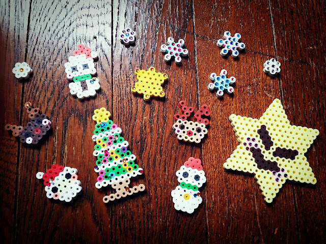 立体アイロンビーズ：「クリスマスツリー」作り方すみっこえびBLOG