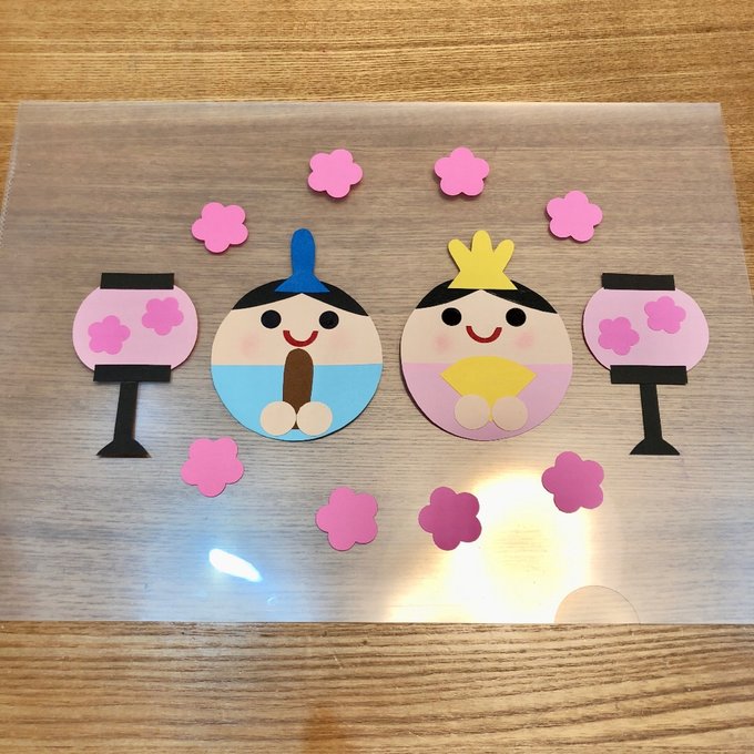 型紙を保育の便利なフリー素材 3月の壁面無料ダウンロード！wosawosa