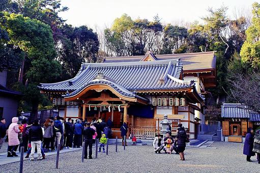 日本の正月の風景 和霊神社 愛媛の風景JAPAN WEB MAGAZINE 「日本の風景」 JAPAN SCENE