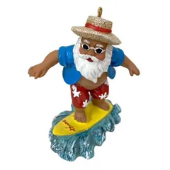 Amazon.co.jp: Island Heritage サーフィンサンタオーナメント : おもちゃ