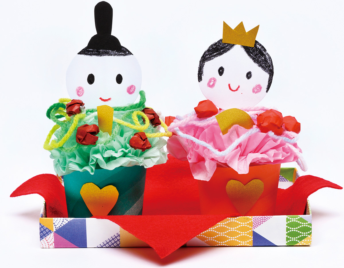 おひなさま折り紙 簡単3歳児〜雛祭り製作- YouTube