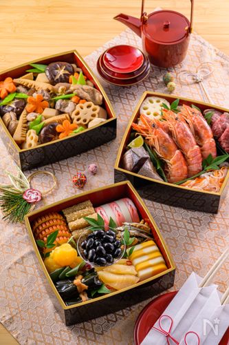 おせち料理カジュアルおせち 1人分の重箱への詰め方をご紹介していますkameyo 料理家 かめ代