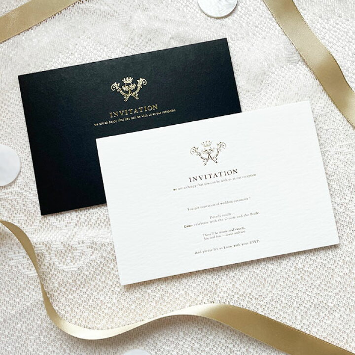 結婚式 招待状 ウェディング手作りキット - メルカリ