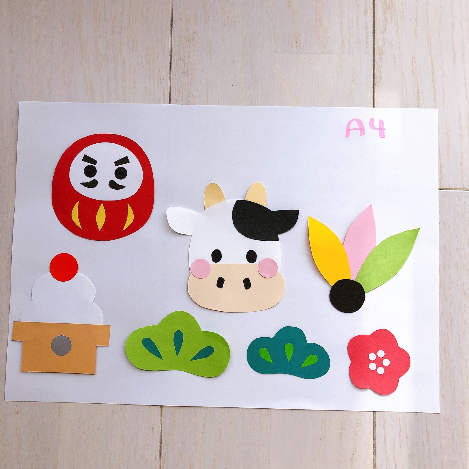 お正月用つるし飾り 作り方ロコモーション