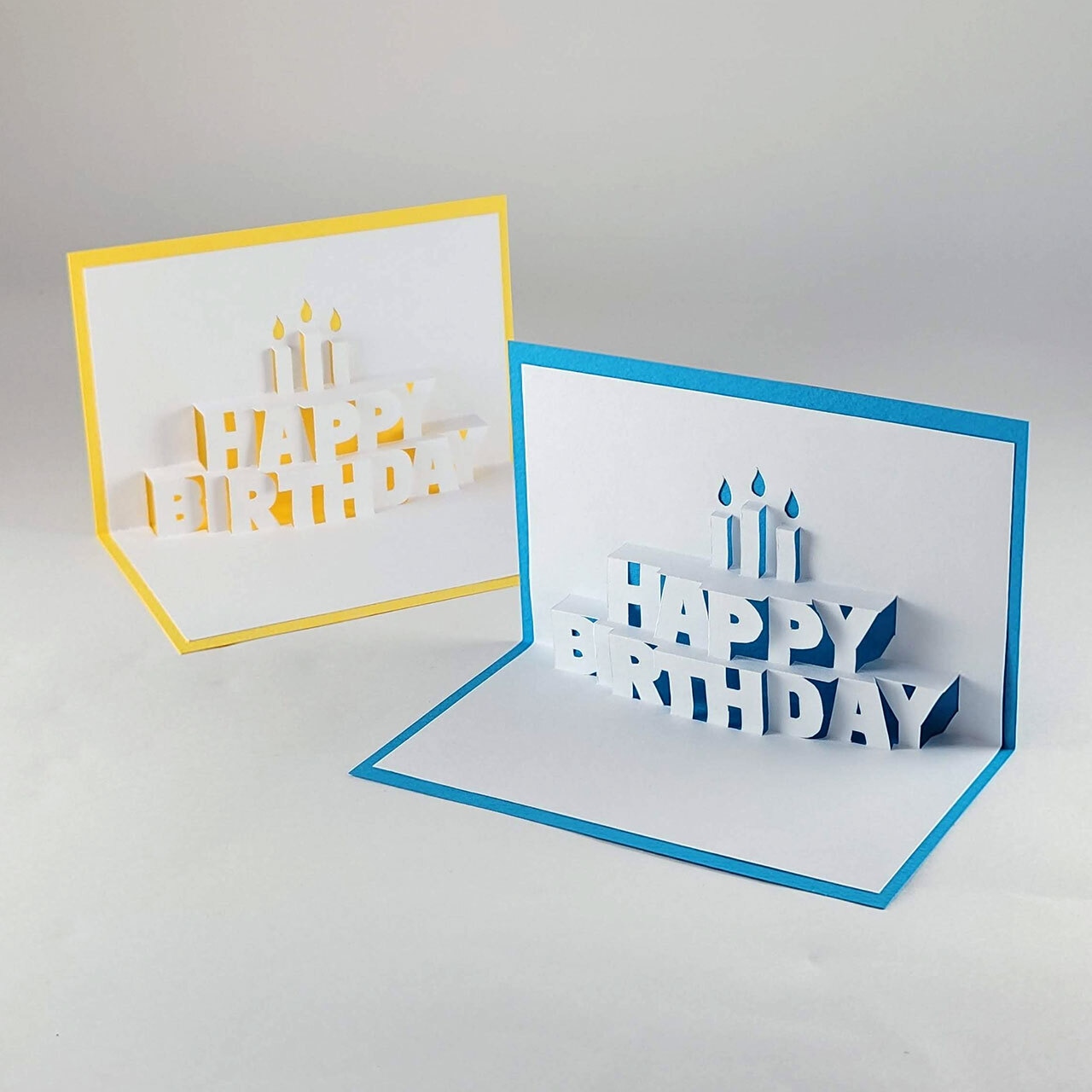 Amazon誕生日カードポップアップ、お誕生日おめでとうカード、手作りの誕生日ケーキカード、3D誕生日グリーティングカード、お誕生日 おめでとうポップアップカード妻の夫の女の子の男の子彼女の彼のお父さんのお母さんグリーティングカード文房具・オフィス用品