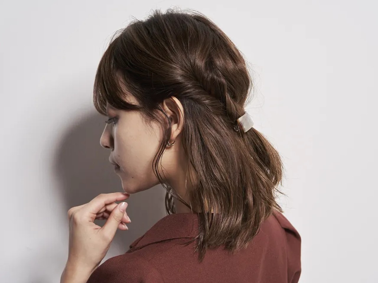 ボブアレンジ´- ボブ×ハーフアップの相性抜群です‎！ 結婚式や二次会などのお呼ばれヘアにもおヘアセット 暖色レイヤー 山田寛菜 STYLE相模大野所属 のヘアカタログ 20240714232525 ミニモ