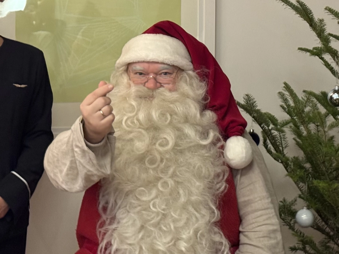 コルヴァトゥントゥリにあるサンタの秘居フィンエア