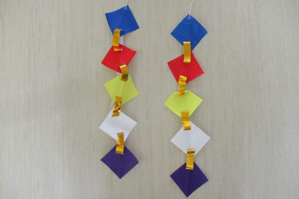 七夕制作🎋0歳クラス – 岸和田 のだくま保育園