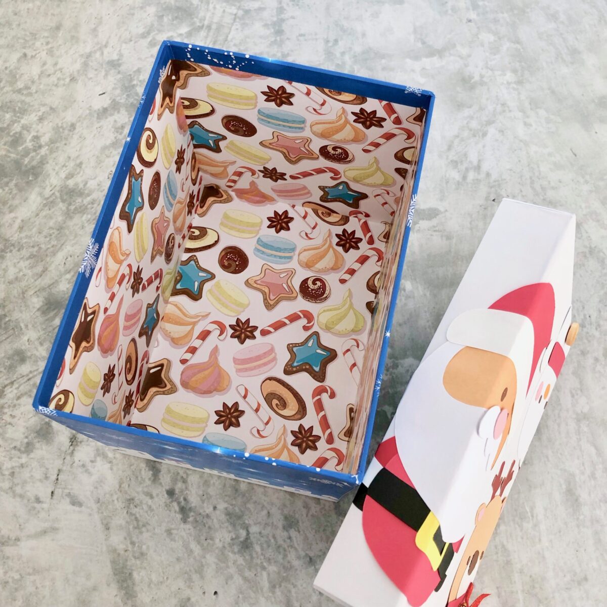 JJZXD 5ピースの光沢のある特別なクラフト紙ギフトラッピングボックスクリスマス誕生日手作り DIY.スクラップブッキング装飾折り紙プレゼントボックス 作り方 箱㉔ 大切な人への贈り物