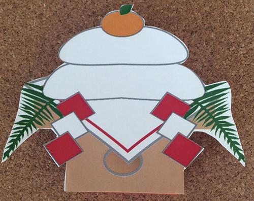 メッセージカード 手書き簡単正月TikTok