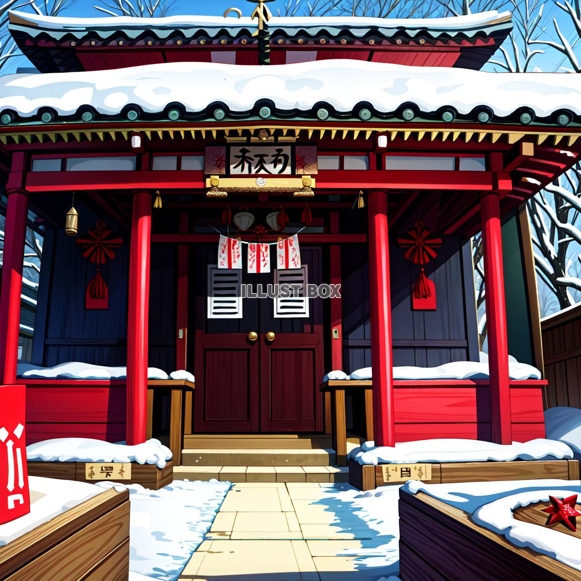 923 正月 風景 High Res Illustrations - Getty Images正月 日本, 雪だるま, 門松