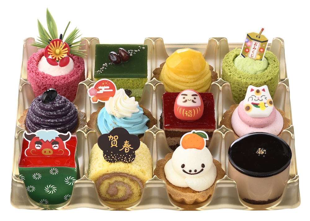 銀座コージーコーナー、「スイーツおせち 9個入 」などの新春限定スイーツを期間限定販売 - 日本経済新聞