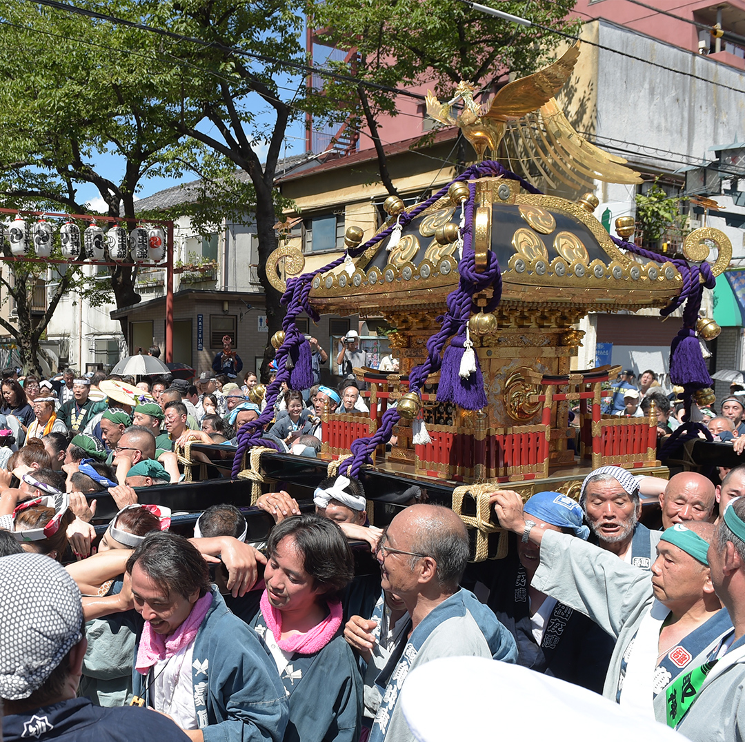 亀戸香取神社 例大祭 - 東京都江東区 - 8月上旬 - 伝統の日本紀行
