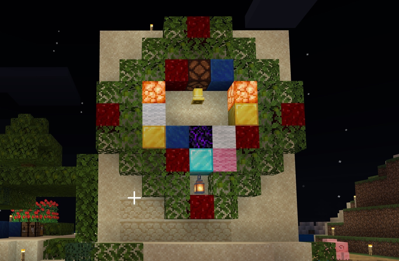 作り方 クリスマスツリー３種チュートリアル おしゃれファンタジー建築Minecraft TutorialEasy ChristmasTreeHow To Build マイクラ