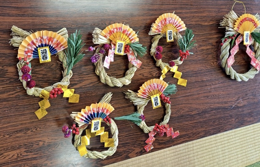 お正月 お正月飾りを紙で作ってみよう。🎍