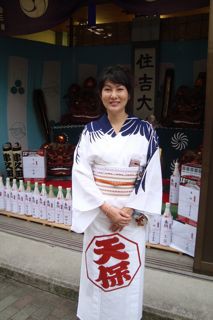 なつかしい街、佃～月島の住吉神社お祭りにて。 : 国府弘子 ひろこダイアリ