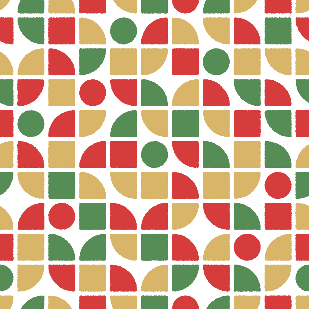 無料素材クリスマスがテーマの綺麗なパターン画像6枚セット