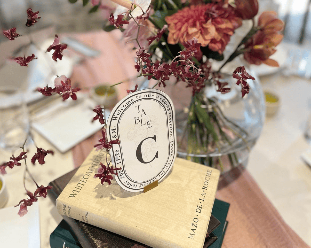 テーブルナンバー本当にそれでいいの！？ ここまでやるのが本物のオシャレ花嫁**「Strawberry」