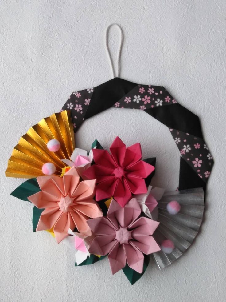 お正月＊ しめ縄 リース 折り紙 うさぎだるま ＊製作 保育 キット 5セット - ＊はじめのいっぽ＊ 〜保育士が作る製作キット〜minnebyGMOペパボ 国内最大級のハンドメイド・手作り通販サイト