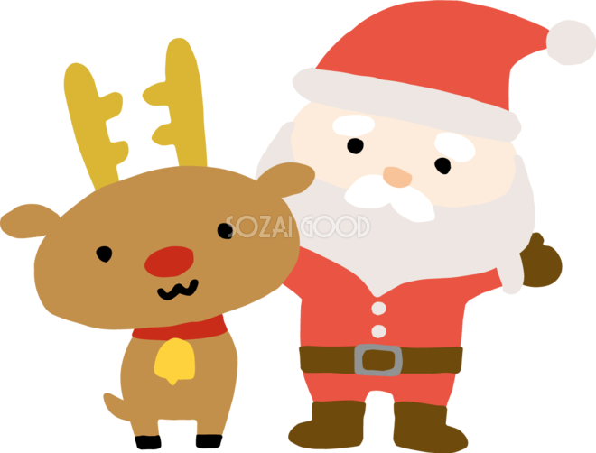 冬の可愛いキャラクターの描き方 雪とクリスマスくま趣味