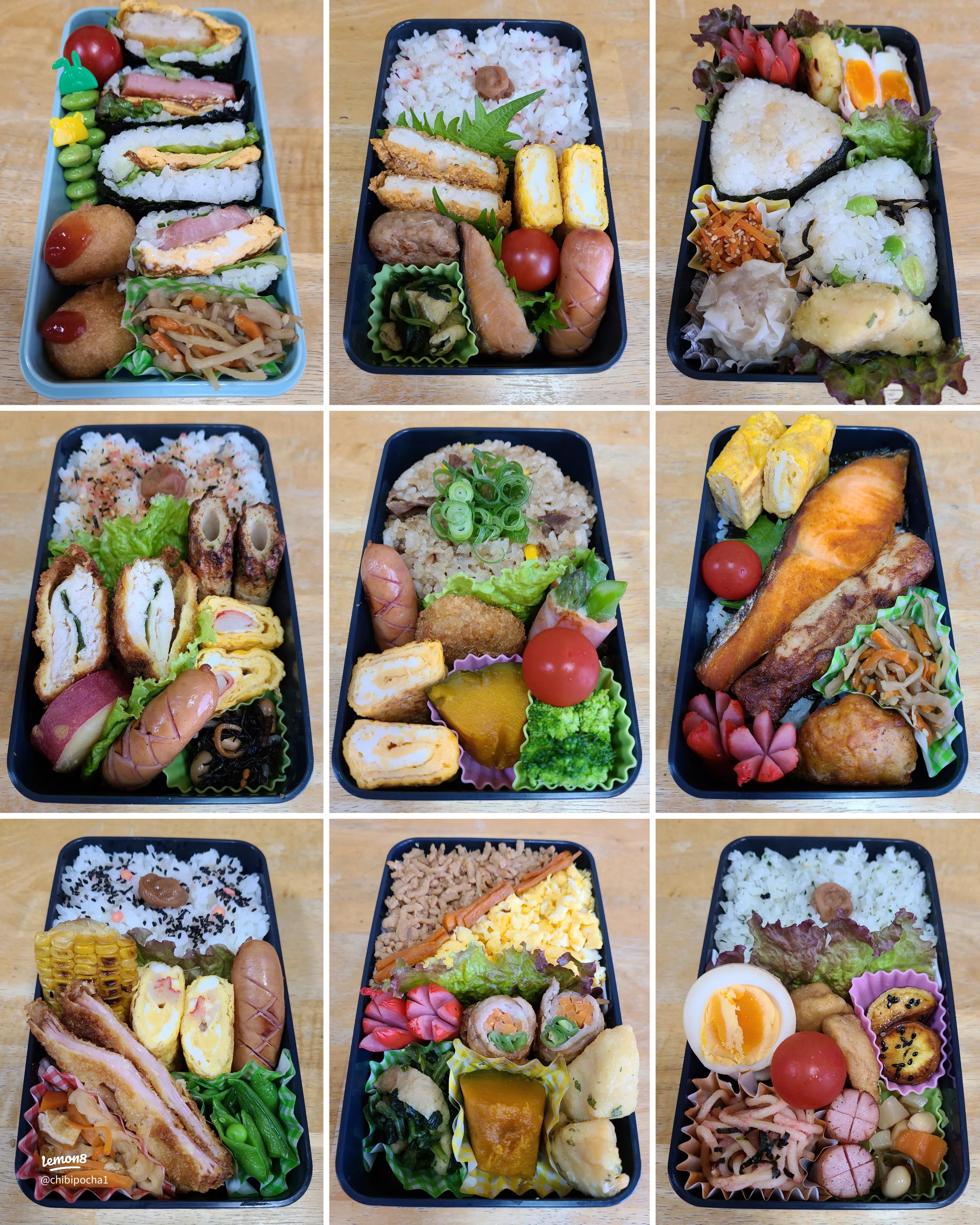 夫のお弁当 🌻444回目の投稿🌻 サラダチキン 赤ウィンナー 青ネギ入り出し巻き卵 豚肉と野菜炒め 冷凍食品 エビ寄せフライ、イカ天お弁当旦那自己満日記頑張らない料理おかず夫愛妻弁当旦那弁当夫弁当料理上手になりたいおべんたぐらむ細長