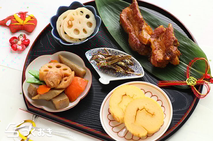 60分で5品。ワンプレートおせちを作り置き！つくおき