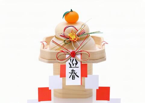 お正月飾り 花の枠 イラストセットの写真素材FYI03404879ストックフォトの Qlean Market キュリンマーケット