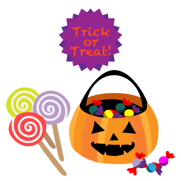 ハロウィンお菓子 イラストセットイラスト - No: 22138124無料イラスト・フリー素材なら「イラストAC」