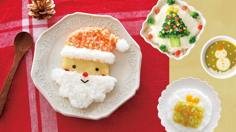 クリスマス料理 サンタが街にやってきたワンプレート☆